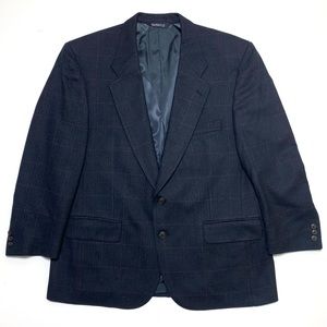 Burberry 100% Wool Blazer Mens Size 45